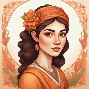 💖手绘风格头像，彩铅画风简直太适合做个人简介啦！✨