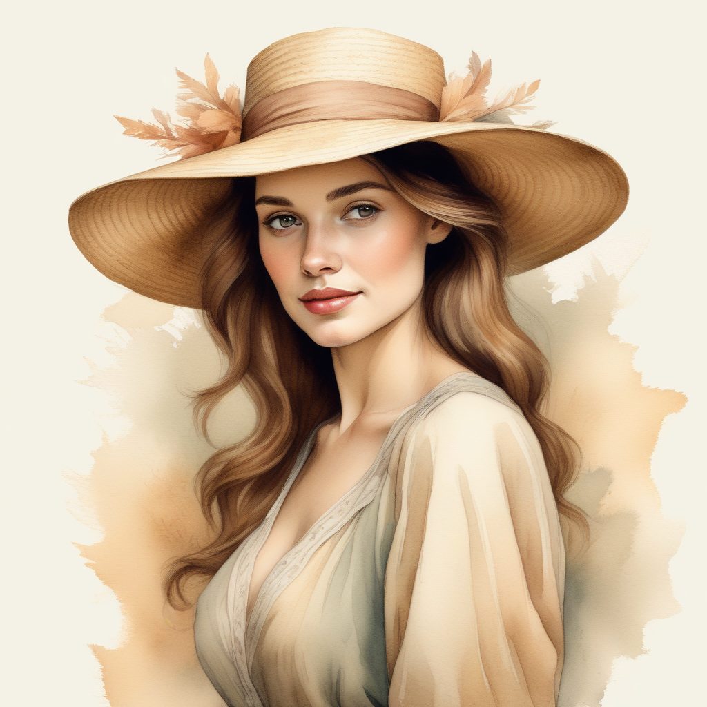 🎨 手绘风格头像生成 | 轻松Get手拿铅笔的女孩✨