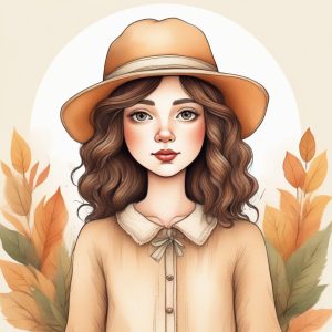 🎨 手绘风格头像 | 温暖治愈系纸感插画设计🔥