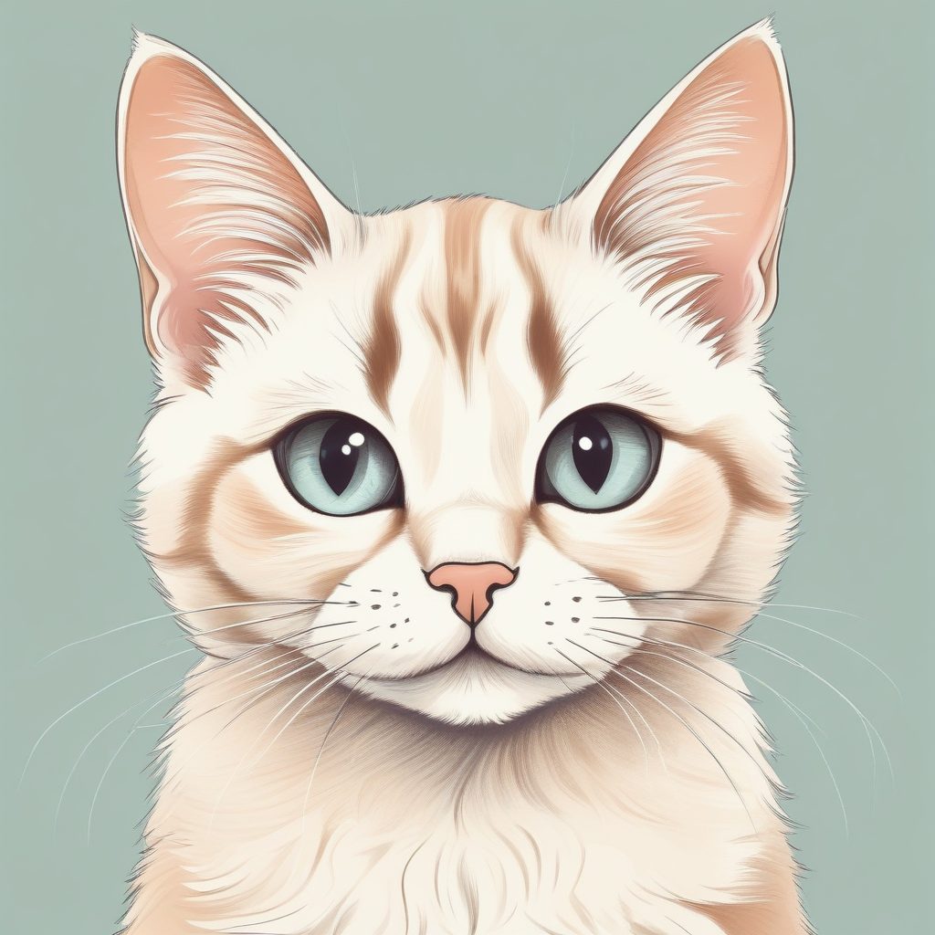 🐈 谁家小猫咪这么可爱！奶油色系马克笔Q版头像生成秘籍