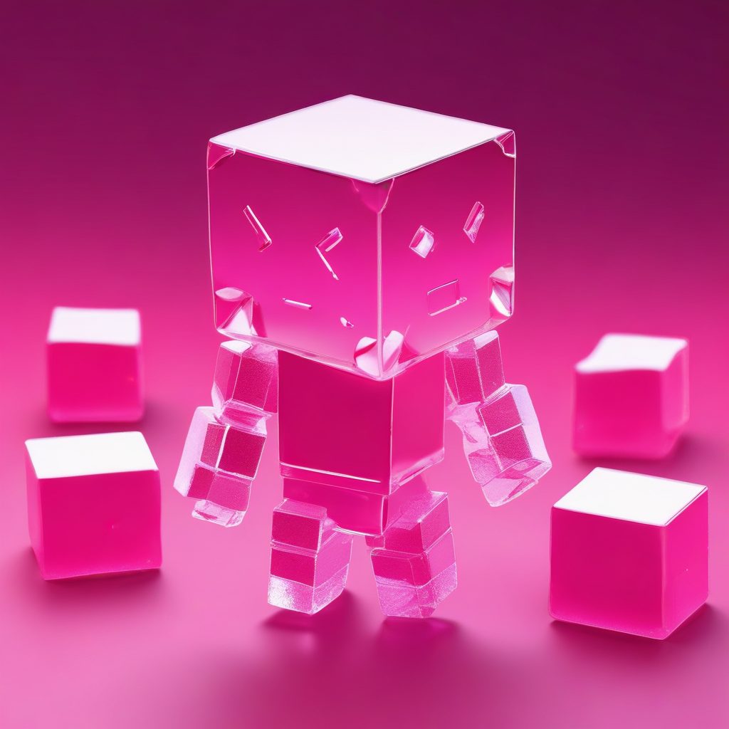 水晶糖果人：Octane渲染下的高光粘土纹理与马卡龙色彩