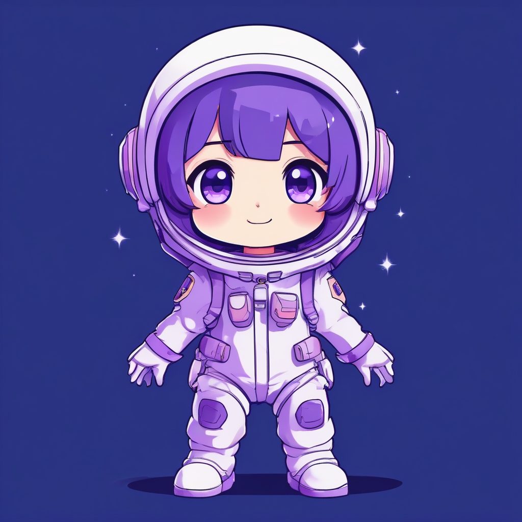 🚀太空探险家Q版！漂浮动态姿势，科幻可爱风AI提示词！