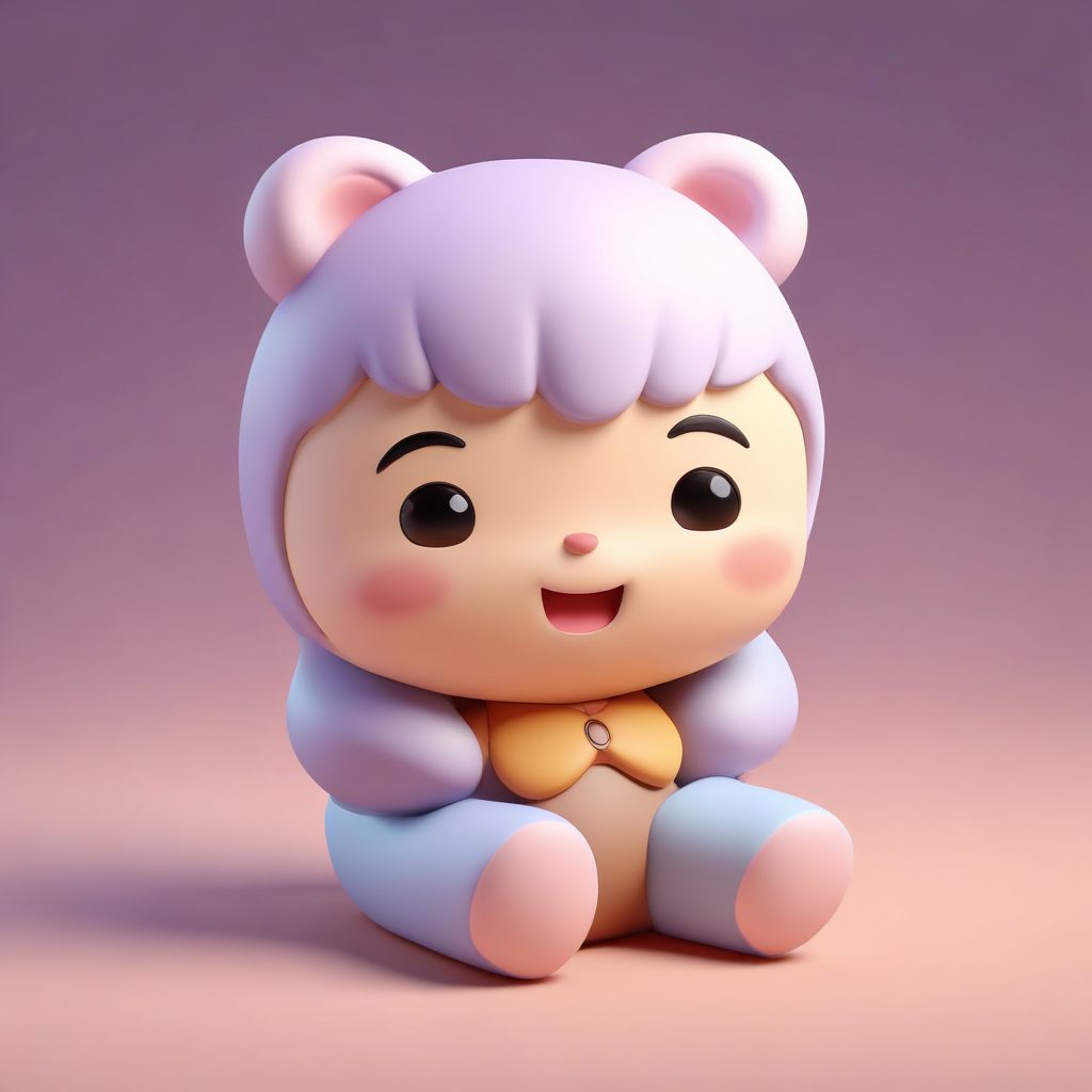 躺平摸鱼:AI 绘画如何创作治愈系Q版盲盒手办?