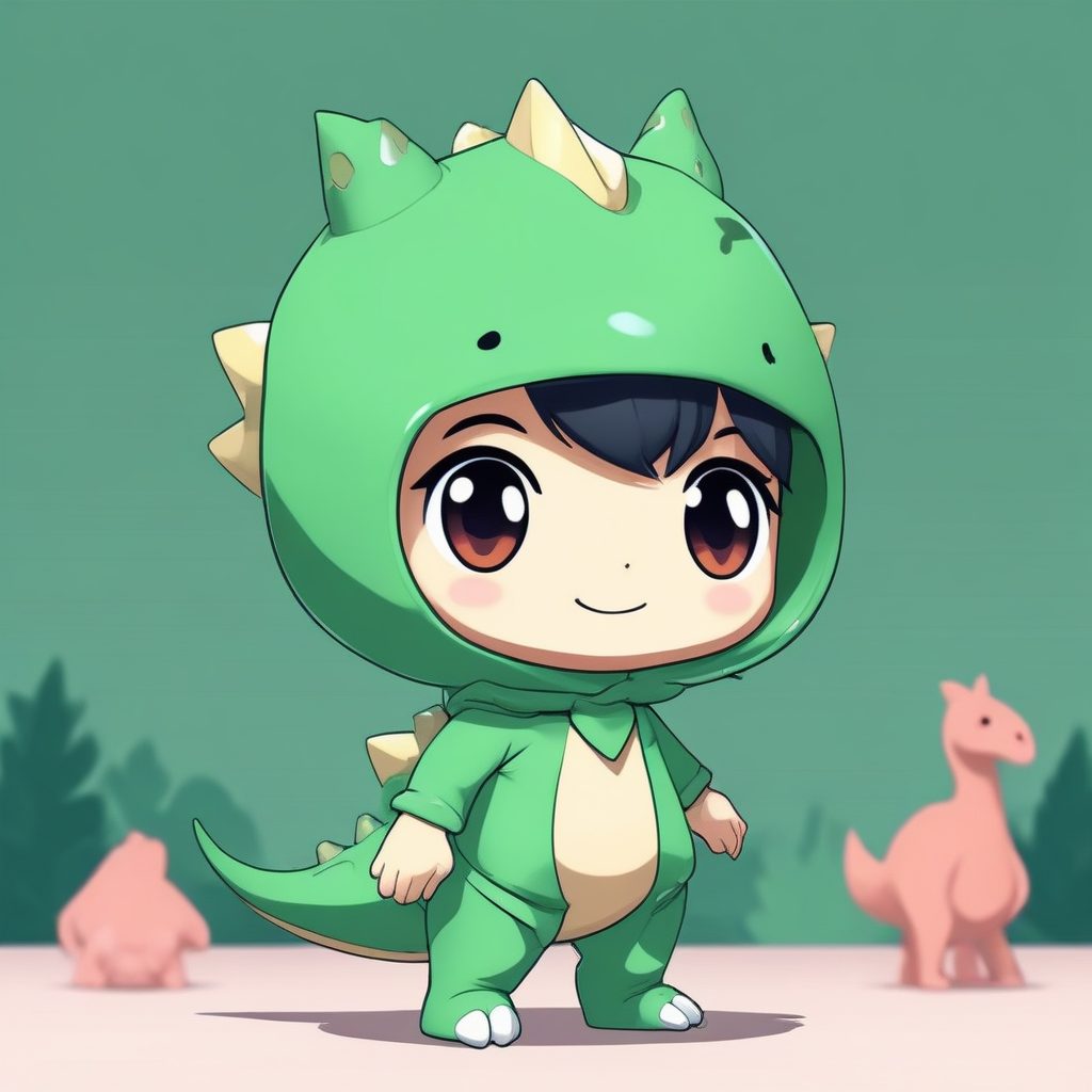 🦖童趣爆棚！恐龙主题Chibi假装咆哮，马卡龙配色头像！