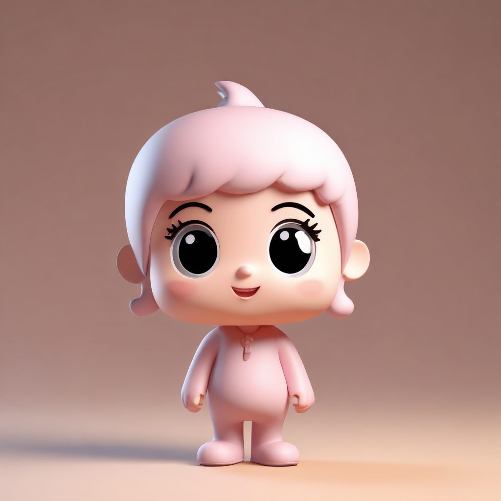 我这是在哪里?Q版小人迷路困惑、一脸问号的表情动作AI生成