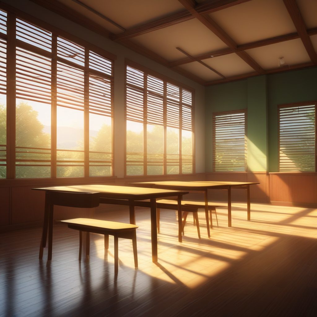 🍦夏日限定!日系清新动漫风,唯美光影校园场景,做背景图太治愈!