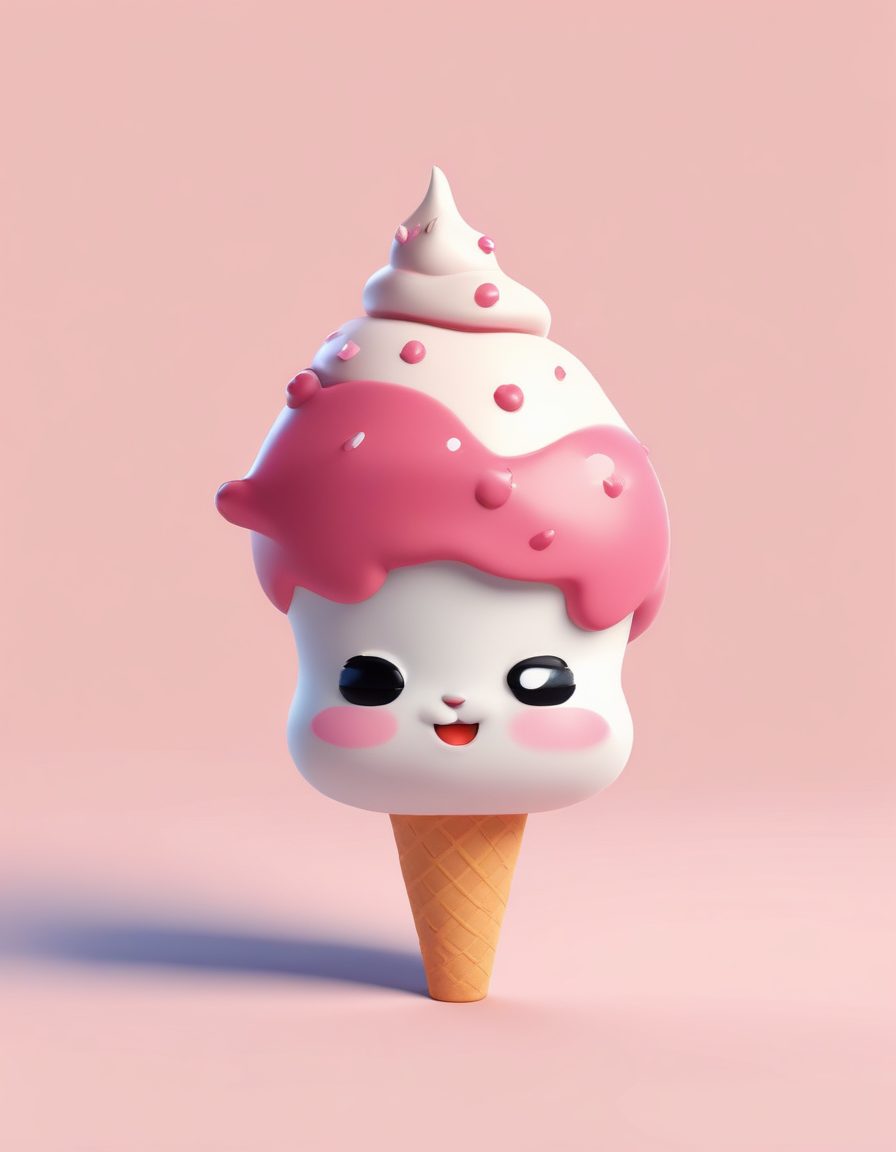 🍦夏日限定：偷吃冰淇淋的调皮鬼Q版