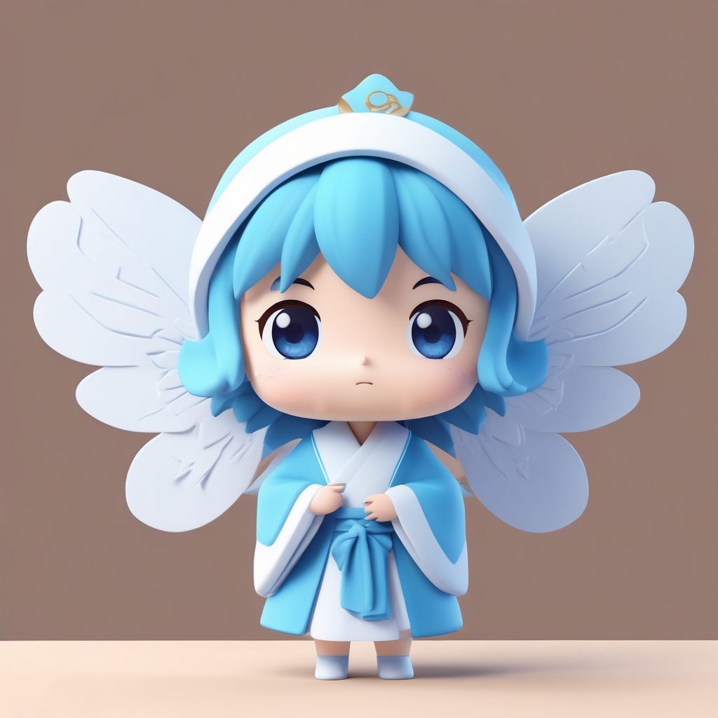 仙气飘飘！【Q版古风仙子】头像，3D黏土质感超治愈