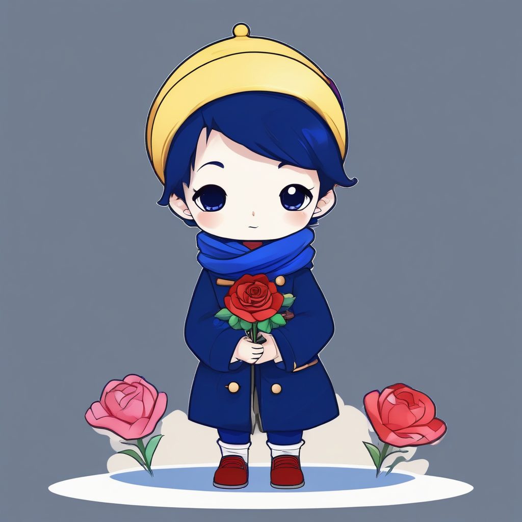 🌟小王子与狐狸！Q版星空守望者AI人设，梦幻主题头像