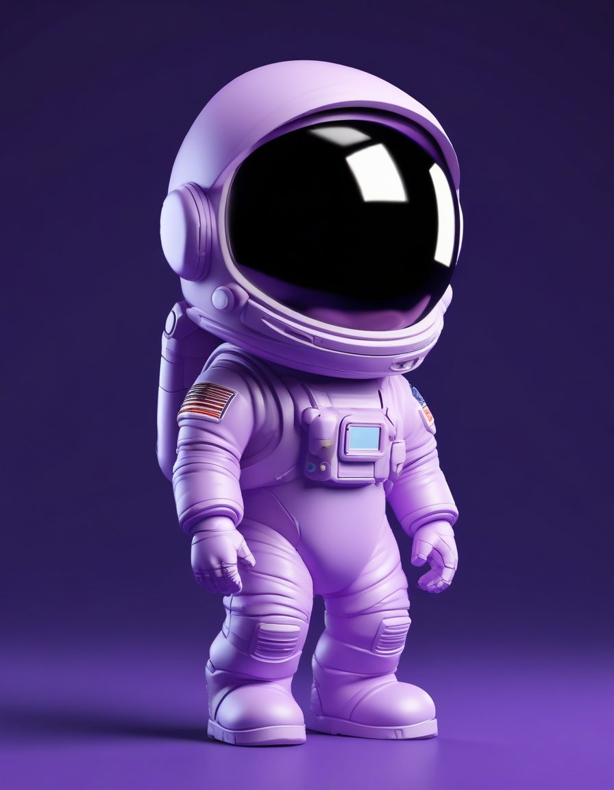 🪐星际漫游者:Q版宇航员的可爱太空服