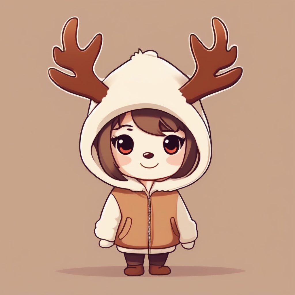 驯鹿鲁道夫变身：最萌Q版动漫角色AI绘图提示词大全