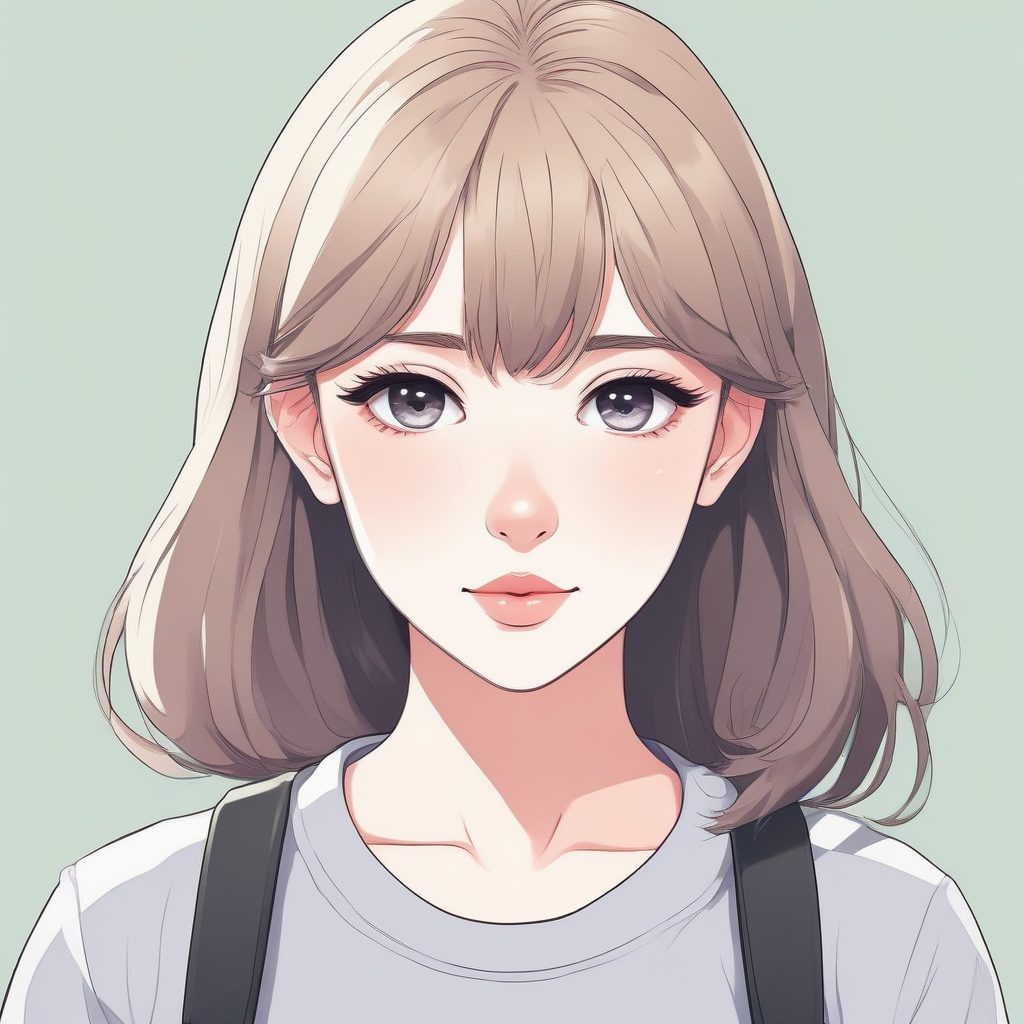 👁️眼神杀！高清晰度时尚日系少女肖像，构图高级感爆棚！