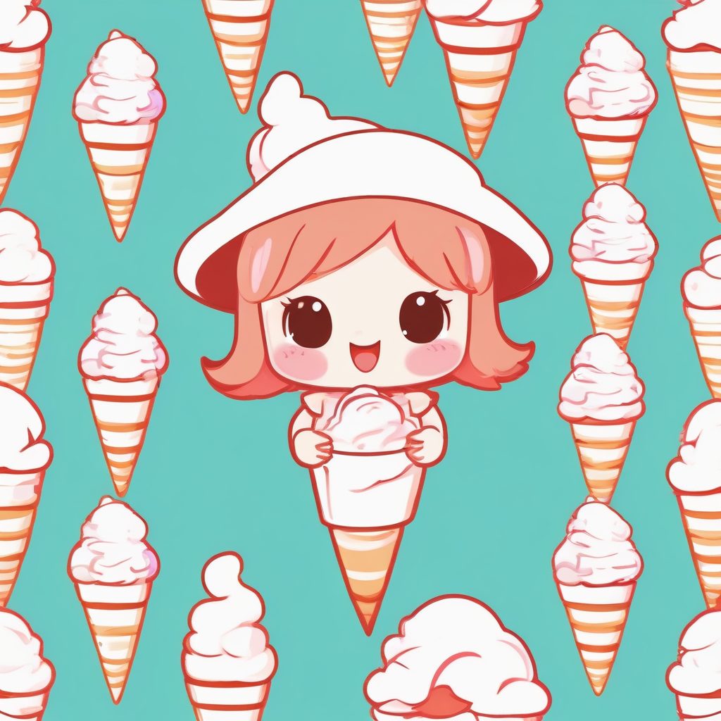 🏖️阳光沙滩Q版！夏日限定一个可爱时尚Q版动漫人物，表情动作丰富，元气少女头像壁纸