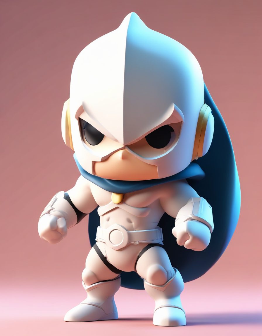 💥英雄降临:Q版小超人的胜利姿态