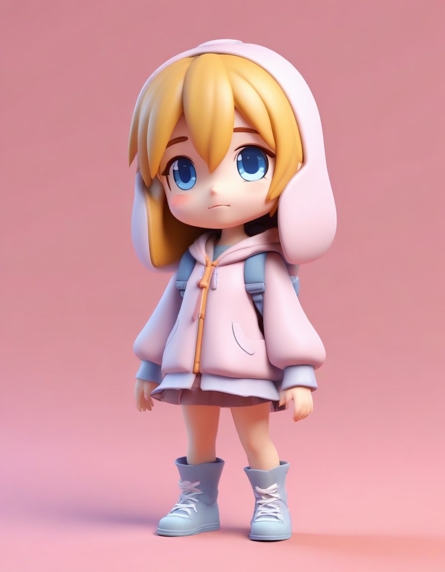 🎮游戏暴躁小猫咪:集中精神的Q版玩家