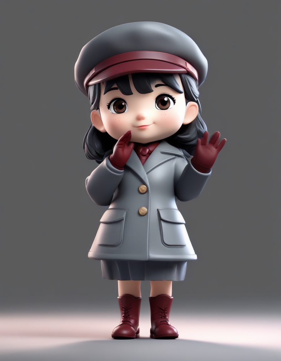 🎩 优雅贝雷帽！法式复古Q版冬装