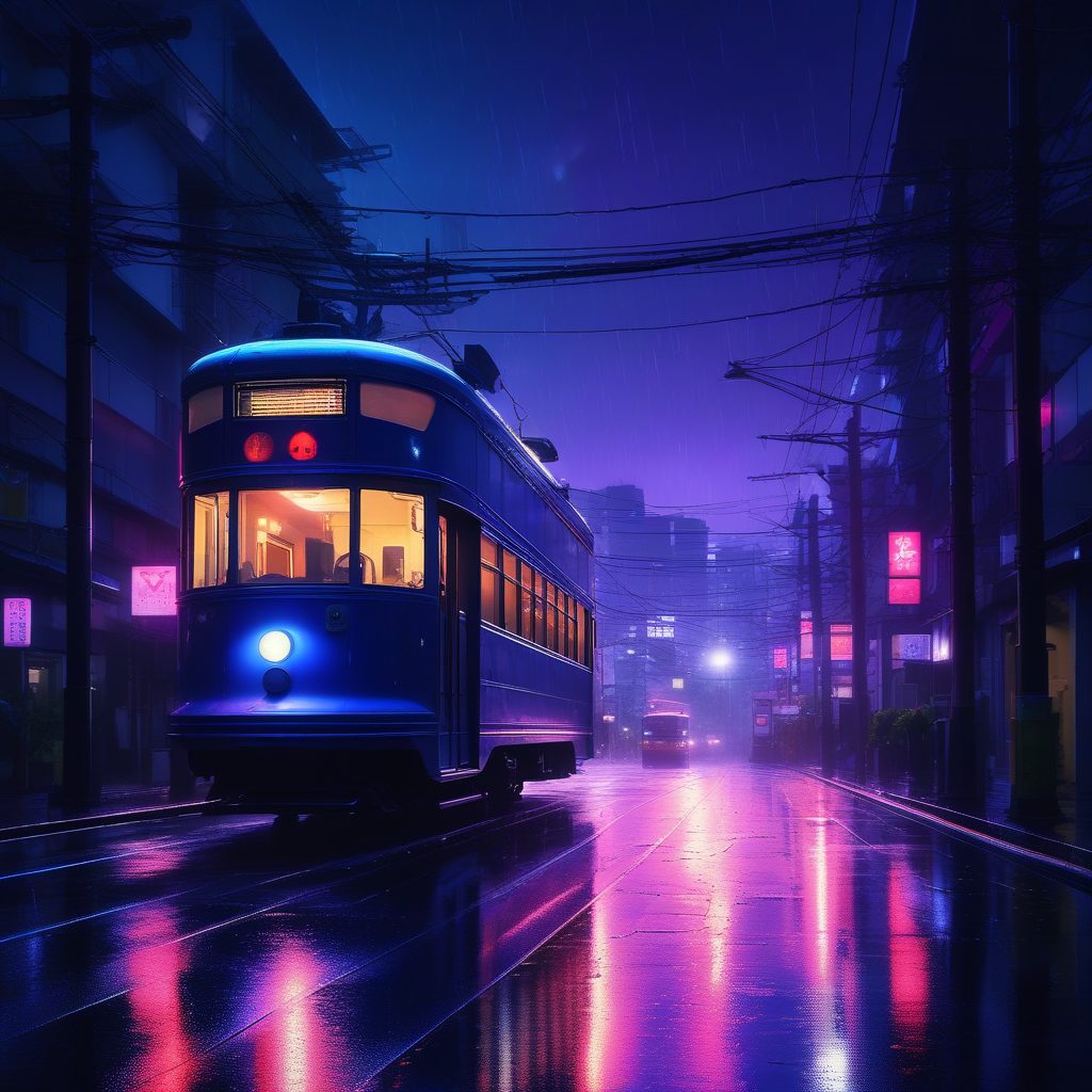 雨夜电车与天空巨鲸：Makoto Shinkai风格创意画面生成教程