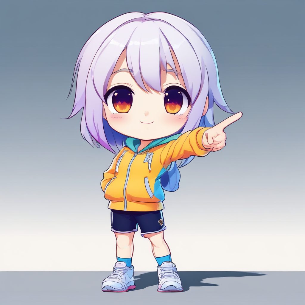 🏐元气运动少女Q版！Athleisure风穿搭全身照，健康活力头像