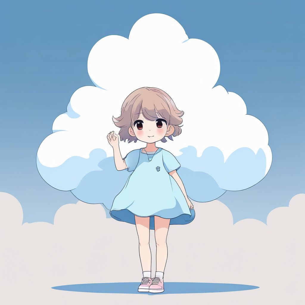 ☁️云朵甜心！抱抱毛绒云朵的Q版，治愈系纯净头像素材！