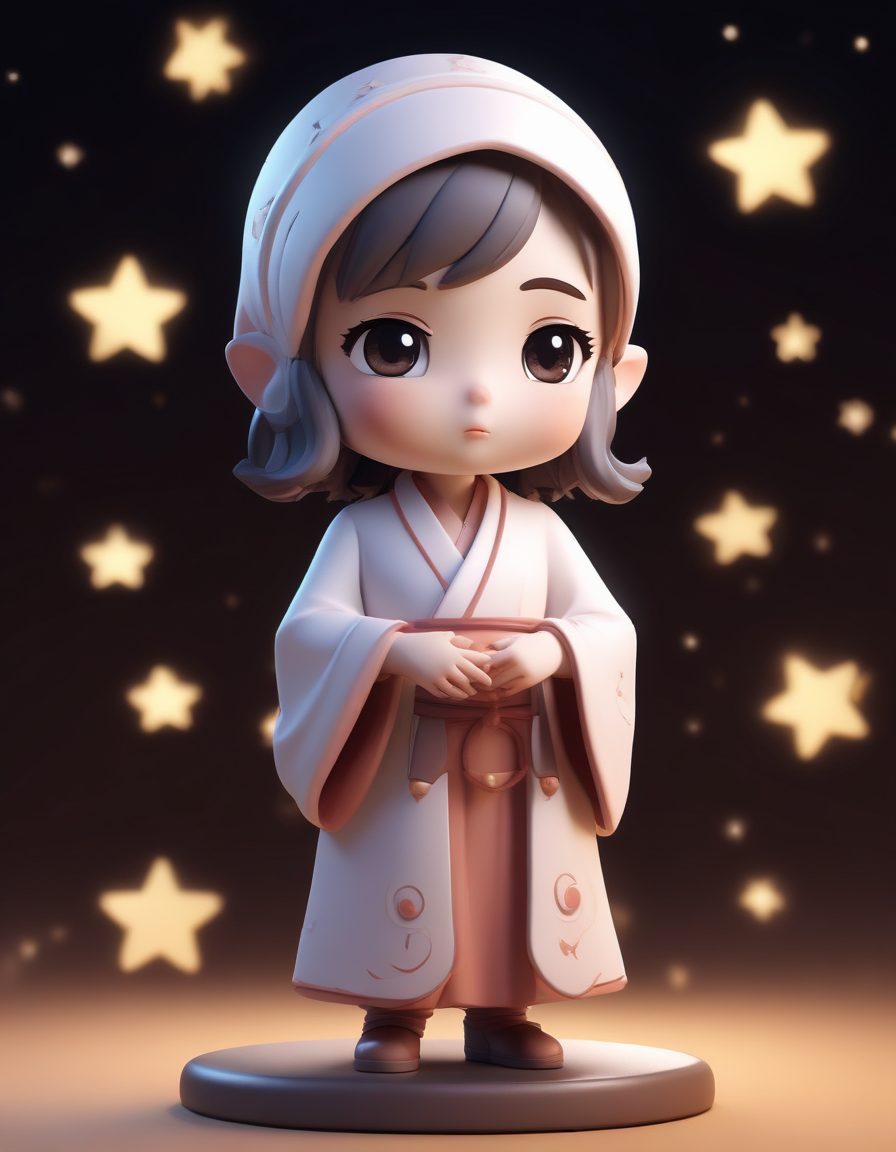 🔮占星师Q版手办!梦幻紫色系全身像,光线追踪打造的星空光影,美爆了!