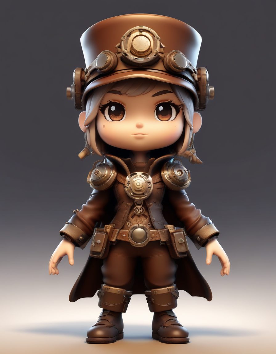 🚀蒸汽朋克机师 | 戴着齿轮帽的Q版少女
