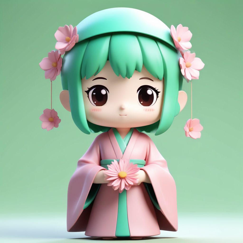 治愈粉嫩！【Q版古风荷花仙子】头像，夏日清凉必备！