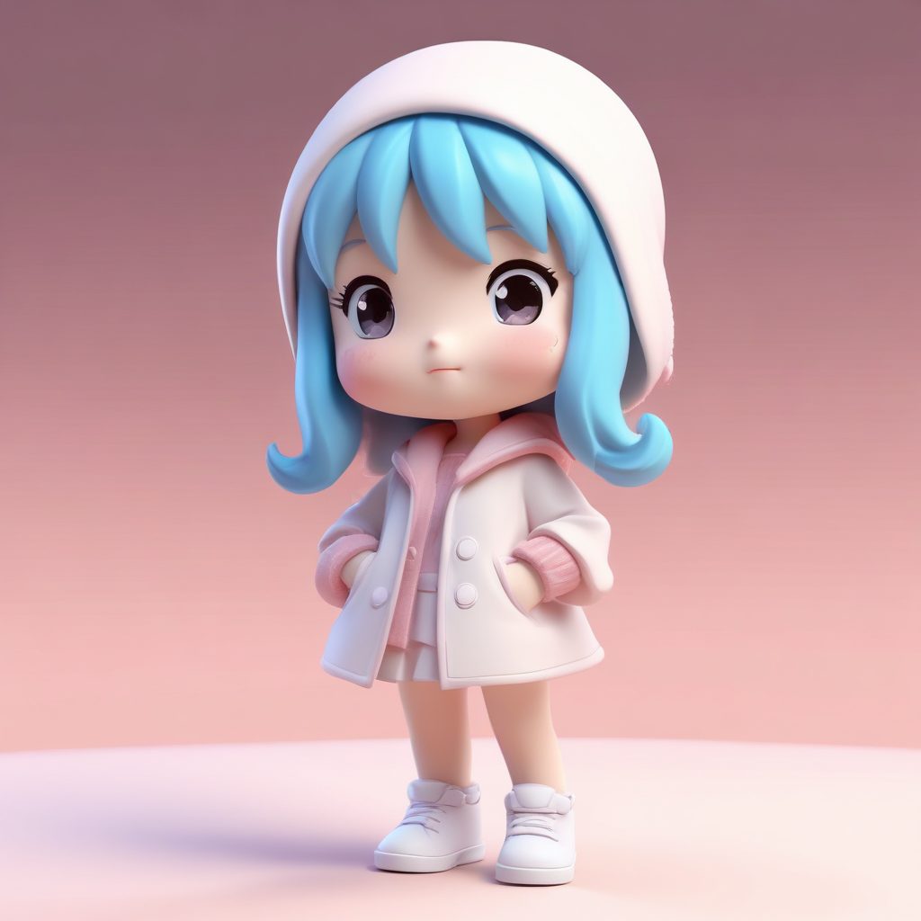 💖治愈系奶油风！Pop Mart盲盒感极简Q版少女，莫兰迪配色绝了！