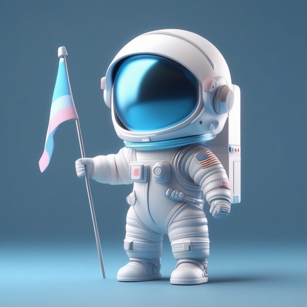 治愈系Q版宇航员:C4D粘土风盲盒手办渲染图文教程