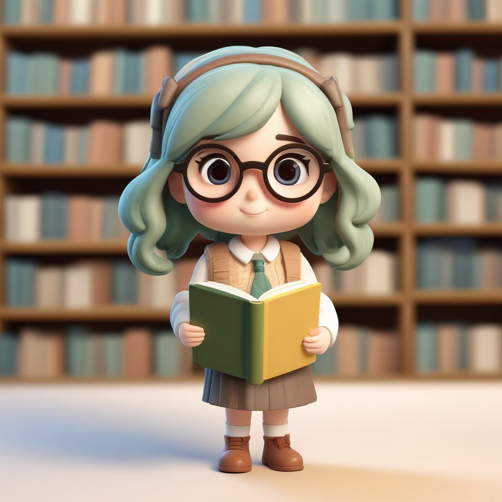 ☕️治愈系秋冬头像！奶油学院风Q版女孩，黏土质感超温柔！