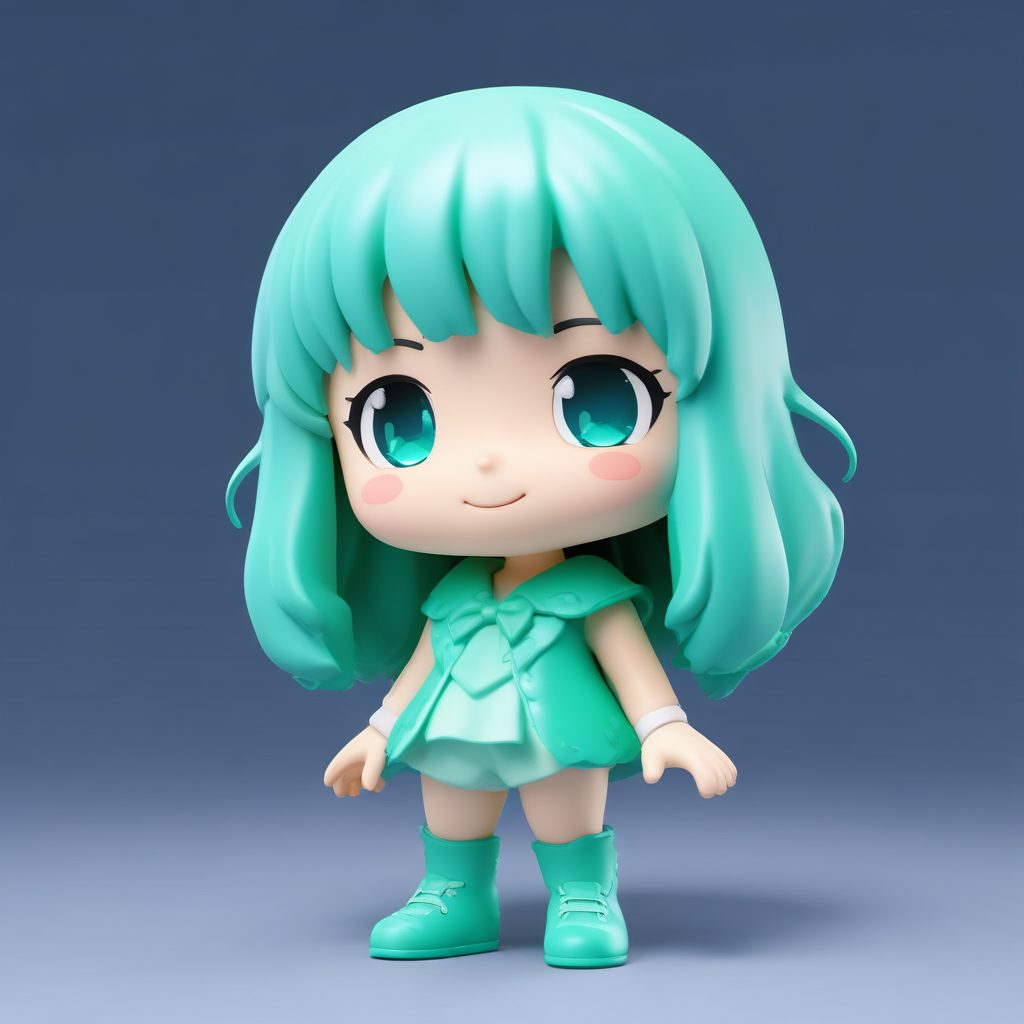 🧸3D软陶盲盒公仔Q版：果冻透明感，高细节全身图！