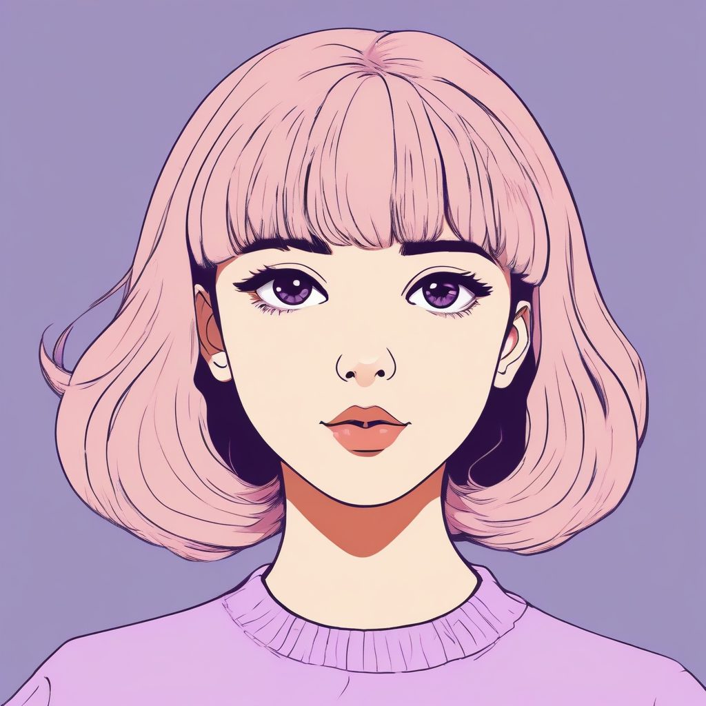 📼90年代复古动漫风极简重塑！赛璐璐线条感的低饱和美学