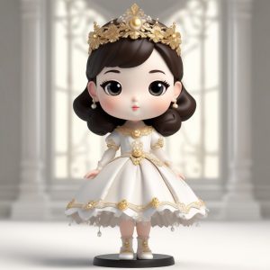 👑巴洛克皇室Q版：华丽珍珠与蕾丝，极致奢华！