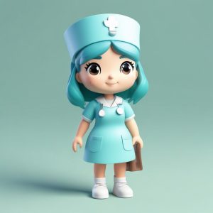 🏥 白衣天使Q版化！极简护士盲盒公仔，专业又可爱！