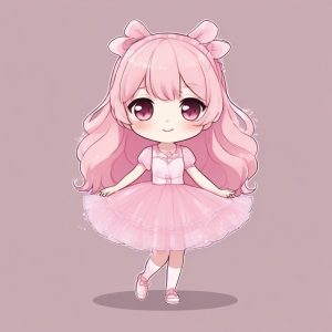 🩰 Ballectcore芭蕾风Q版少女！纯欲天花板头像！