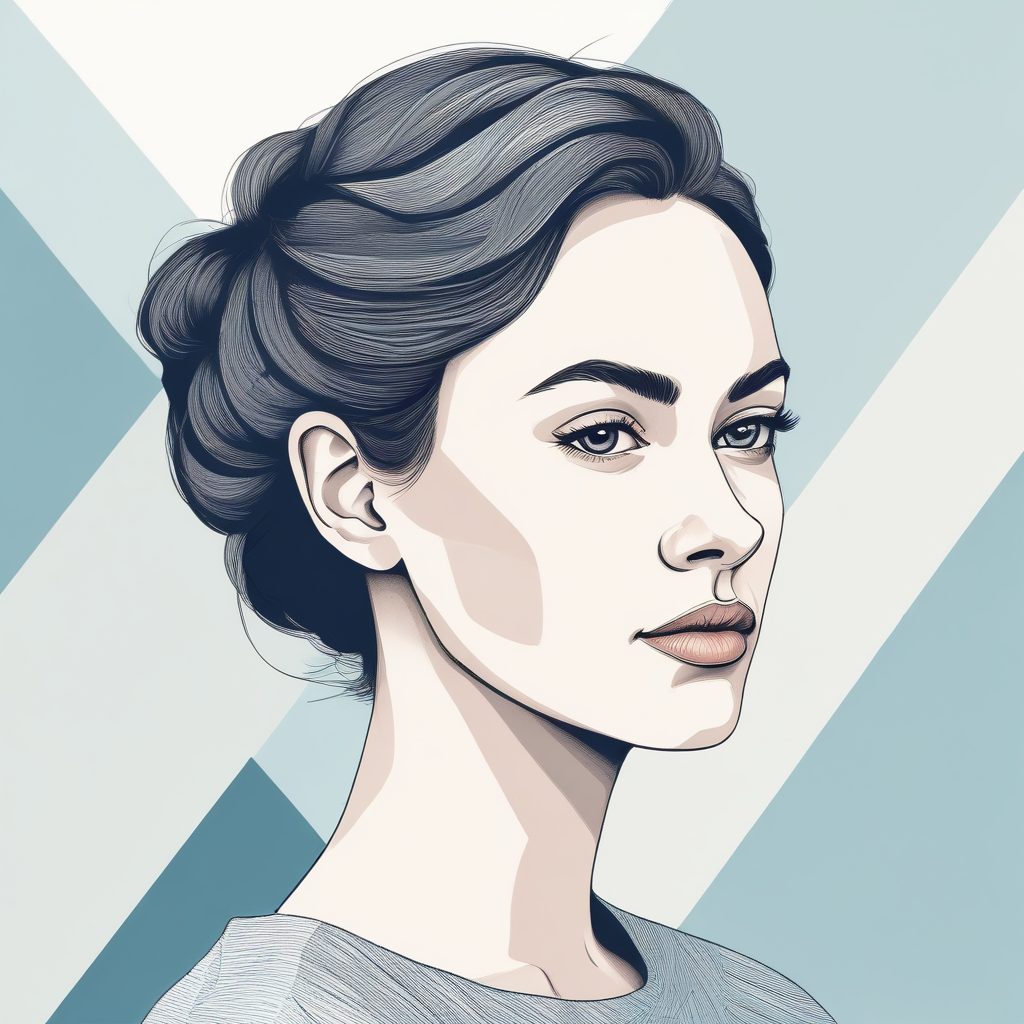 🥶北欧冷淡风：高级灰调手绘插画，极简主义者的最爱！