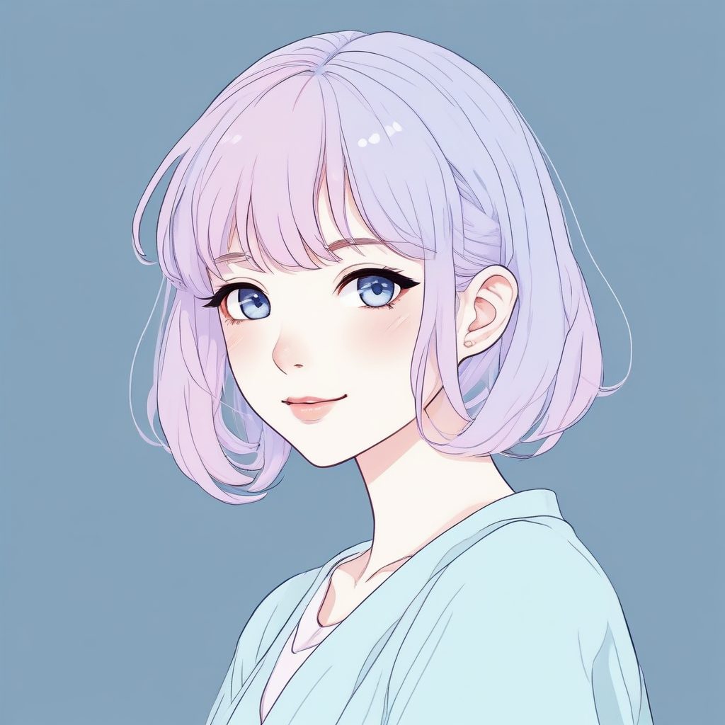 ☁️ 超级可爱的治愈系涂鸦风头像！软乎乎的无辜感少女💖