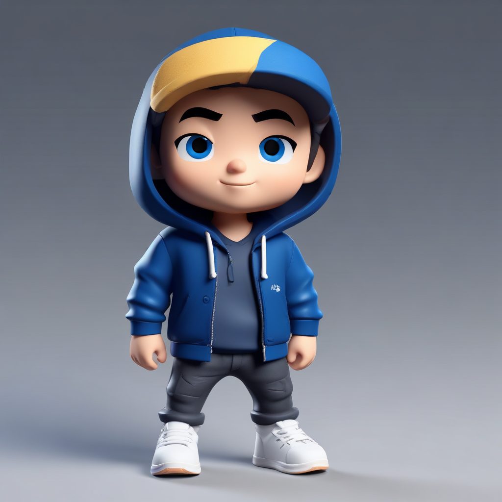 🛹潮酷Q版男生！街头卫衣穿搭，高冷插兜姿势帅爆！