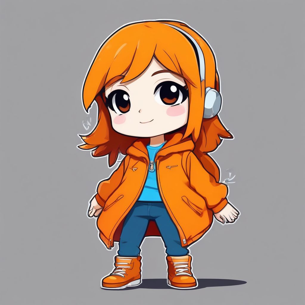 ✨潮流风盲盒人物：卡哇伊Q版，极简高对比色块生成秘籍！