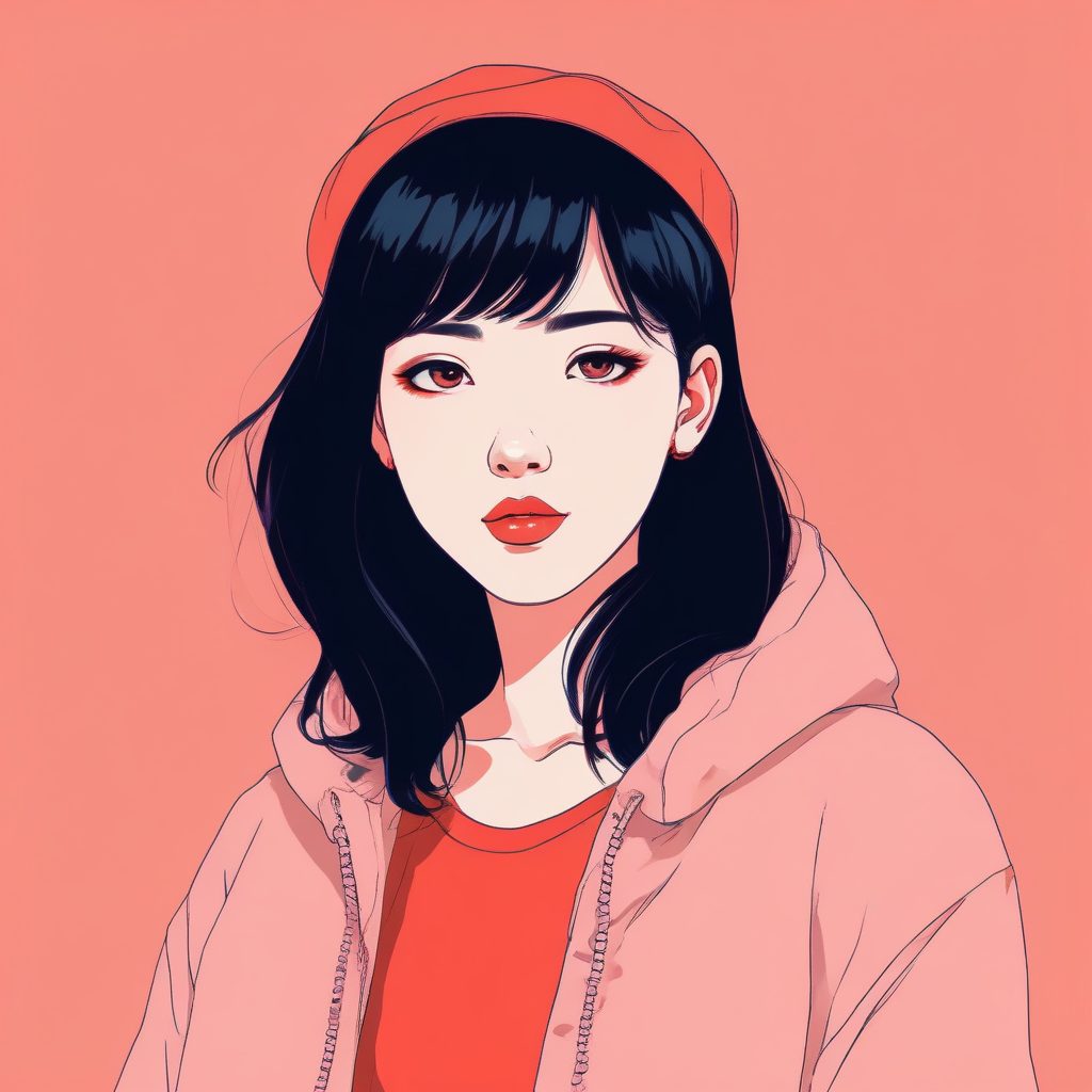 🇰🇷潮流少女必收！日韩时尚美少女头像生成公式！