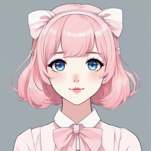 🎀 超甜美！日系可爱风少女头像生成公式💕