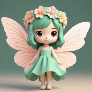 🌸超仙花仙子盲盒！春天限定，梦幻粉绿配色绝美！