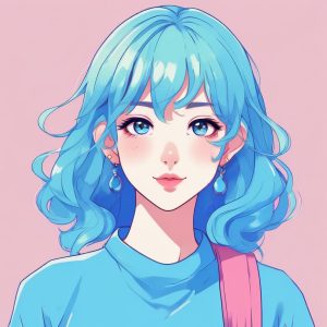 ⚡️超现实流行风格：韩流感糖果色肖像，活泼又个性！