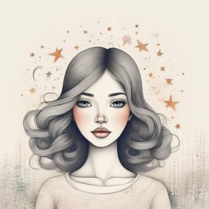 🪐超现实主义梦幻！异想天开的蜡笔风肖像头像