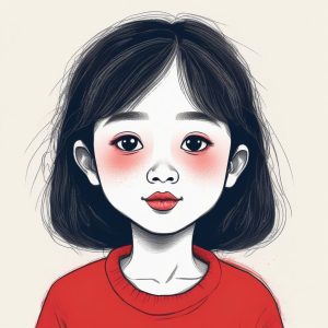 🖍️丑萌蜡笔触感：韩系搞怪手绘风，小众个性头像生成！