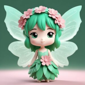 🧚‍♀️春日限定！Q版花仙子盲盒：花朵与透明翅膀！