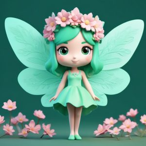 🌸春天限定：Q版花仙子盲盒，纯净治愈系头像生成！