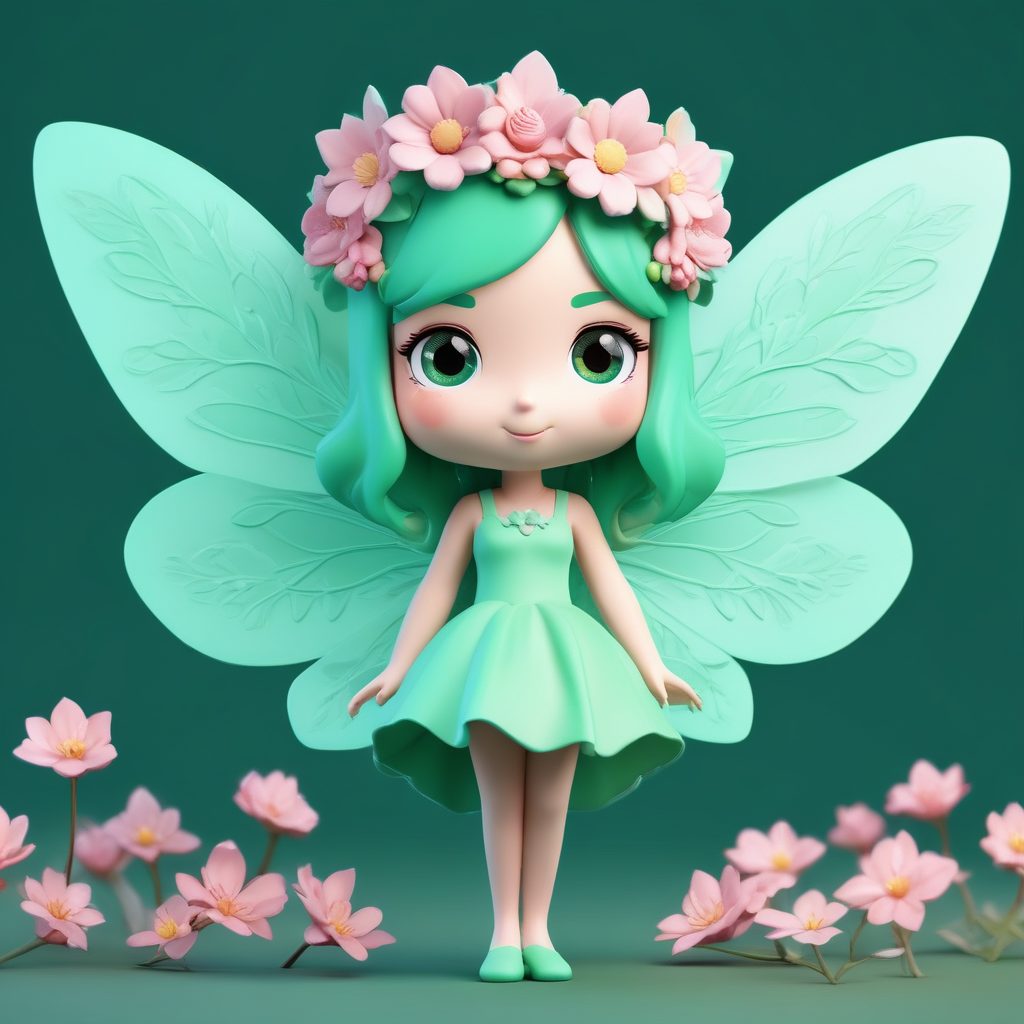 🌸春天限定：Q版花仙子盲盒，纯净治愈系头像生成！