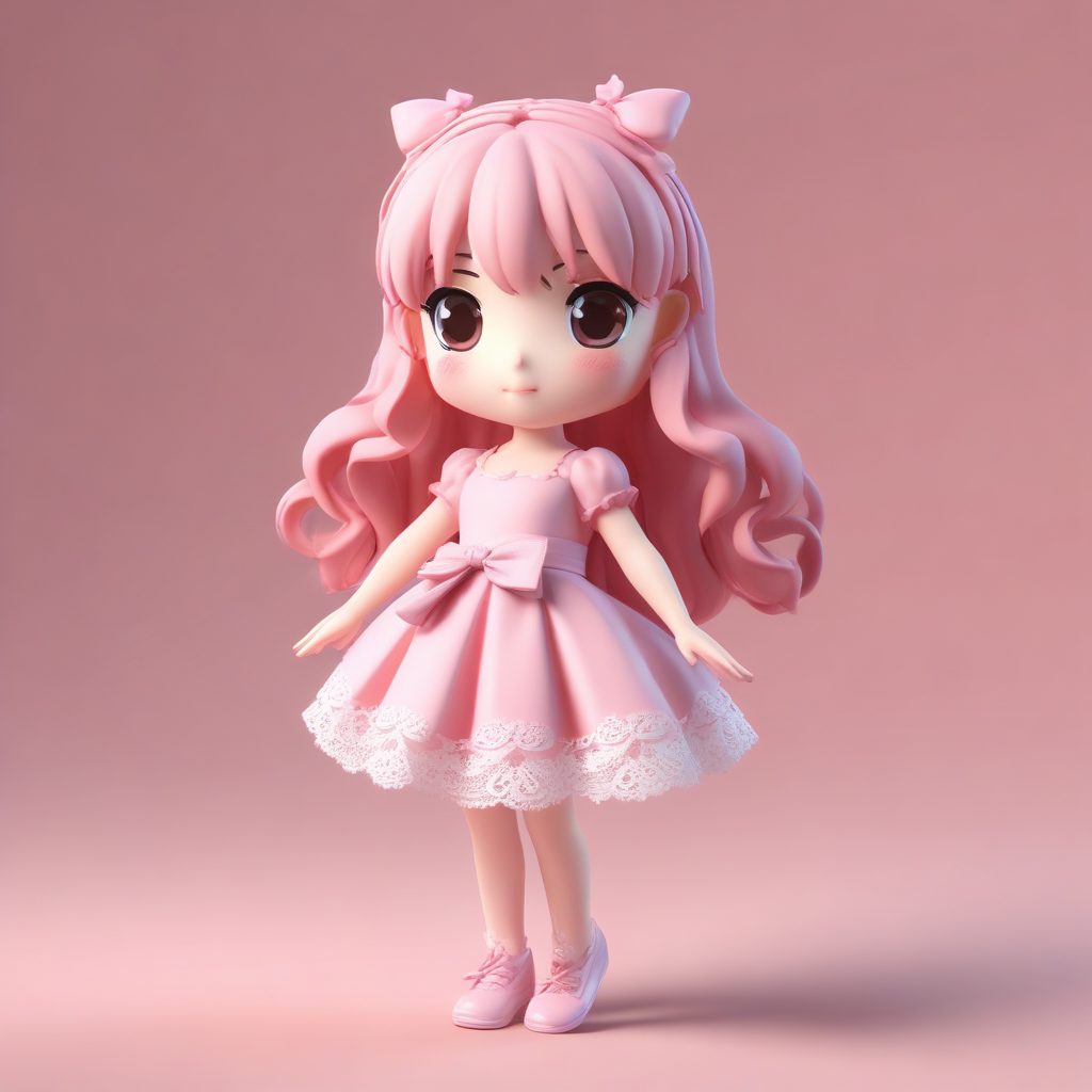 💖Coquette芭蕾甜心Q版！甜美蝴蝶结与蓬蓬裙OOTD🩰