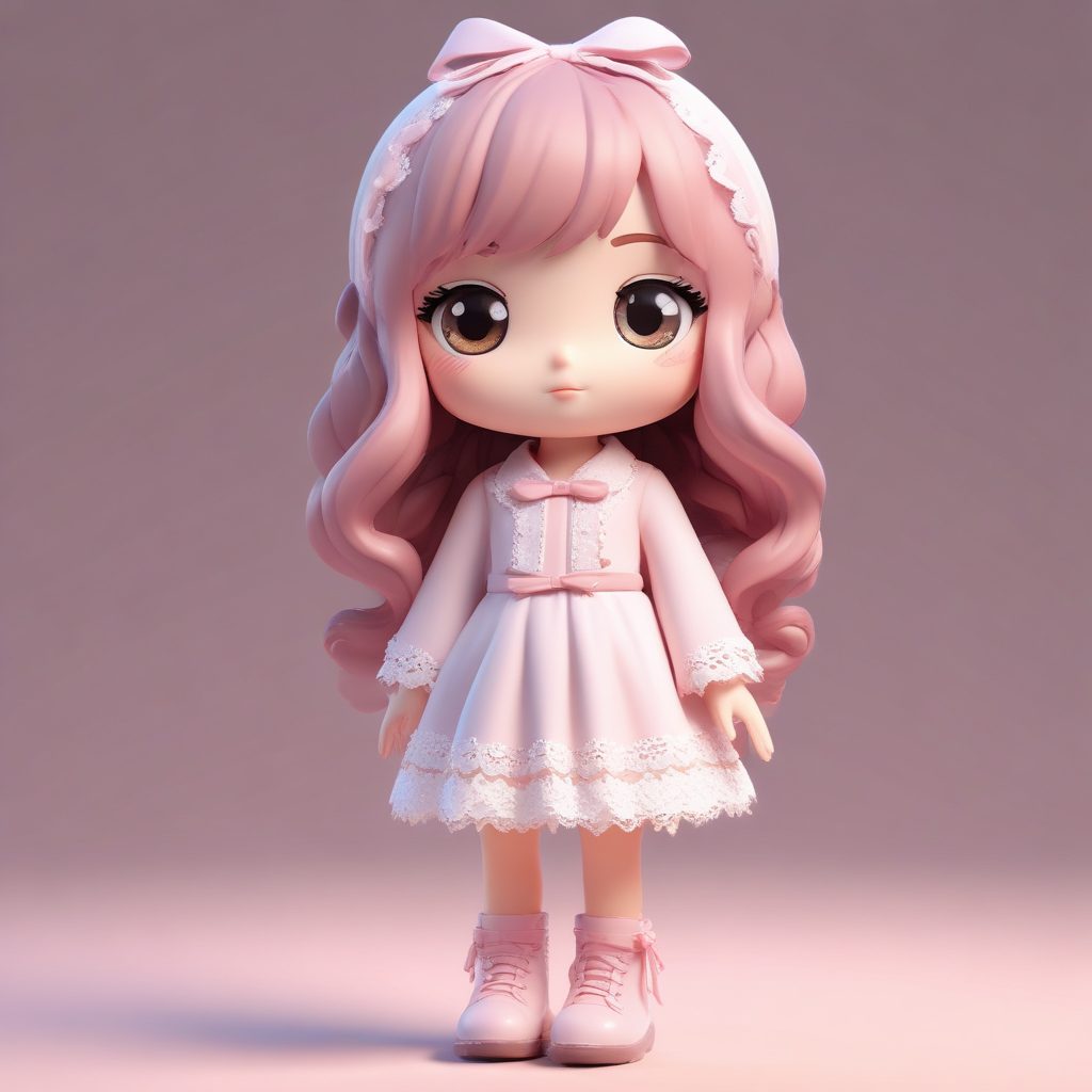 🎀Coquette风温柔Q版！蝴蝶结与蕾丝裙，治愈系头像必备！