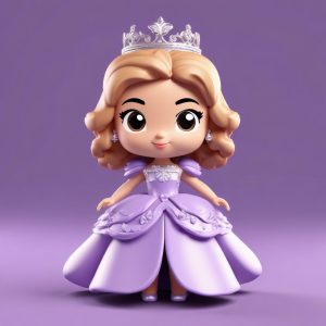 👑迪士尼在逃公主Q版：高定礼服盲盒！谁是你的本命公主？